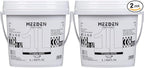 MEEDEN Titanium White Acrylic Paint: 2 Pack 1 L /33.8 oz Heavy Body Gloss - Thick Art Paints for Canvas Crafts Painting