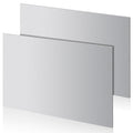 2 Pcs 18 Gauge Steel Sheet Metal 12" x 9" Cold Rolled Steel Plate, Weldable Metal Sheets for Professional, Industrial, DIY Use