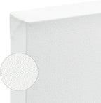 SoHo Urban Artist, 48x60 Heavyweight Stretched Cotton Canvas for Painting - 1.5" Deep- 3 Pack, Triple Primed, 100% Cotton Canvas, Archival, Universal Primed for Oil, Acrylic, Alkyd, Mixed Media
