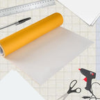 Premium High Density EVA Foam Sheet with Adhesive Backing 15” x 59” White Foam Mat - Craft Foam Sheet for Cosplay Costume, Crafts, Padding, DIY Projects and Insulation Weather Stripping Sheets Roll