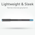 linc Pentonic Premium Ball Point Pen 1.0 mm Medium Point, 10-Count, Assorted Colors | Medium Point Featherlite Feel, Easy Flow Ink Technology, Sleek Matte Finish