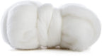 Revolution Fibers Merino Wool Roving | Premium Combed Wool Top | 22 Micron, Perfect for Felting Projects, Spinning, Wall Hangings and Tapestry (Lightning)
