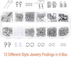 PAXCOO Jewelry Making Supplies Kit with Tools, Wires, Findings for Jewelry Repair and Beading