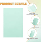 MECCANIXITY 100 Sheet Colored Vellum Paper 4" x 6", 100gsm Translucent Printable Vellum Sheets for Printing Wedding Invitations Inkjet Laser Printer, Light Blue
