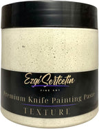 Premium Palette Knife Painting Paste|Texture Paste|Authentic Bright Colors|Ready to Use|Easy to Apply| 6oz (Choco Milk)