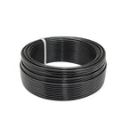 12 Gauge Aluminum Craft Wire, 2mm×30Yards Bendable Metal Craft Wire for Bonsai Plant Stand, Doll Skeletons, Wire Sculpture, Jewelry Making and Home Decorations (Black)