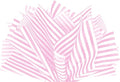Flexicore Packaging Light Pink Pin Stripe Print Gift Wrap Tissue Paper Size: 15 Inch X 20 Inch | Count: 10 Sheets | Color: Light Pink Pin Stripe