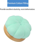 Hilltian Pin Cushion for Sewing, Wooden Base Sewing Pincushion with 100 Plastic Head Pins, Cute Pins Holder for Sewing Quilting, Light Green (Light Green)