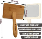 Woolbuddy Wool Carder and 24 Colors Felting Wool Kit