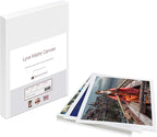 Premium Lyve Matte Canvas Sheets Professionals choice for Archival Inkjet for Use on Epson, Canon and HP printers. 13 inch x 19 inch 25 sheets