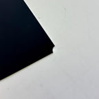 Blank Metal Plates for Laser Engraving - 4 Pack | Aluminum Sheets 0.020" Thick | CO2, Diode, Fiber Laser Compatible | Multiple Sizes & Colors (Black (engraves silver), 1x3 inch)
