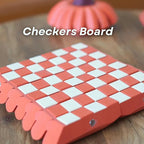 Forgecore Gourd Games, Pumpkin Game Set: Magnetic Chess Checkers, Dice Tower, Cribbage, Card Holder, Gourd Gambit Pumpkin Chess Expansion Pack, 3D Printing Portable Adult Pumpkins Board Game Set(#1)