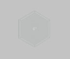 Hexagon Quilting Template Set - 6" with 1/4" Seam Allowance - Durable Acrylic Templates for Quilting, Patchwork, Crafting, & Sewing Projects - Clear Templates for Accurate Designing