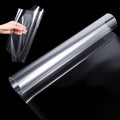 4 Mil 12inchs x 40ft Rolls Blank Stencil Sheets, Clear PET Acetate Mylar Template Material Transparency for Vinyl Silhouette Cutting Machines, Reusable Craft Projects