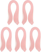 PATIKIL 600pcs Quilling Strips Paper 1/8"(3mm) 39cm Origami Paper Quilling Strip for Art DIY Hand Craft Christmas, Light Pink