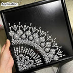400pcs 12mm Half Pearls for Crafts Flatback Round Half Pearl Beads for Jewelry Making Nail Art Scrapbook Craft Wedding Dress Decoration(Ivory White)