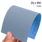 9x3.6 inch Sandpaper, 30 Sheet 5000 Grit Wet and Dry Sand Paper, Fine Precision Abrasive Pads Detail Sander Sheets Paper for Automotive Sanding, Wood Turing Finishing, Metal Furniture Polishing
