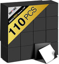 DIYMAG Adhesive Magnetic Sheets - |Each 20x20x2mm| (110 PCS) Align Image with The Magnetics Sheet,Then,Tear Off The Protective Film to Stick The Images on Surface of Binder