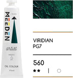 MEEDEN Artist Grade Oil Paint: Viridian - 170ml/5.7oz Tube - Professional Art Paints for Canvas Painting