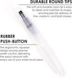 Grabie Watercolor Paint Set, 56 Colors Handheld Watercolor Set of Water Brush Pen, Palette and Removable Sponge, Portable Watercolor Paint for Artist Beginner and Professional