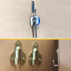 10pcs Heavy Duty Hanger 304 Stainless Steel Wall Mounted Mini J Hook for Mirror Picture Frames Hanging Wire/D Rings/Keyhole Hangers
