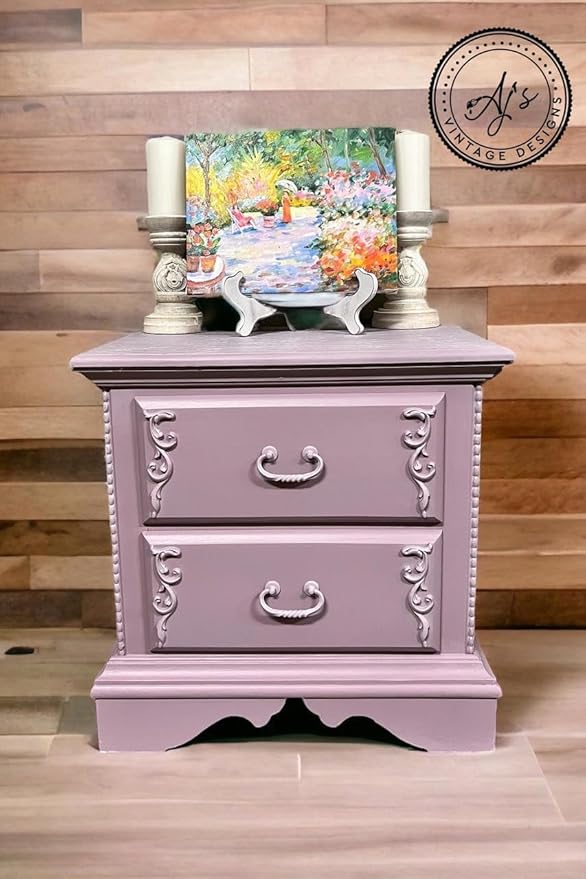 Dixie Belle Paint Company Chalk Finish Furniture Paint - Secret Path (8oz) - Matte Dusty Lilac Chic Chalk Mineral DIY Furniture Paint