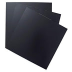 EAGLE 1: 12" x 12" 26 Gauge Sheet Metal Squares (3 Pack Per Order, Multiple Colors) Great for Arts, Crafts, DIY Home or Work Projects (6" X 6", Black)