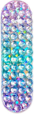 StickerBeans® Rhinestone Alphabet Letter Sticker I - Unique Sparkly Design 2” x 2” Cut-to-Shape Adhesive - Personalization, Collecting, Gifting, Scrapbooking, Decorating Laptops, Phone Cases, All Ages