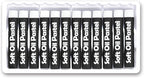 qianshan Soft Oil Pastels Set of 12 Single Colors,Non Toxic,Soft Texture Vibrant and Creamy Oil Crayons Pastels Art Supplies.White