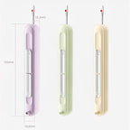 Upgraded 2 in 1 Automatic Needle Threaders Seam Ripper,Quilting Supplies Sewing Kit,Quick Sewing Machine Loop Needle Threaders (2PCS-Green,Yellow)