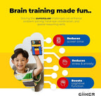 GiiKER Super Slide Puzzle Games, Original 500+ Challenges Brain Teaser Puzzle, Toys for Kids Teens, Travel Games Birthday Gifts Stocking Stuffers for Boys Girls, Activities for Road Trips