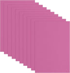 uxcell 10 Pcs Rose Red EVA A4 Foam Sheets Crafts, 12 x 8 Inch Foam Paper for DIY Crafts Project Classroom Scrapbook Art Cards Home Office Decoration (2mm Thick)