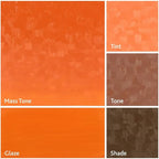Tusc & Pine Artist Oil Paint - Permanent Orange Medium, 150 ml, Non-Yellowing, Rich & Creamy Consistency, Maximum Pigment Load, Small Batch Milled Oil Paints Made in the USA for Professional Artists