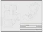 Geyee 10 Sheets Architectural Vellum Paper Translucent White Vellum Sheets Drafting Paper Rag with Border and Title Block(18 x 24 Inches)
