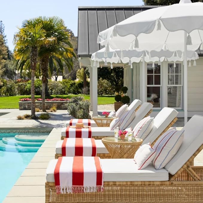 FoamRush 8" x 24" x 24" Water-Resistant Dry Fast Outdoor Upholstery Foam Sheet for Outdoor & Marine Furniture (Chair Cushion Foam for Patio Furniture, Boat Seat Cushion Replacement)