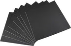 Foam Sheets with Adhesive Backing Foam Padding Neoprene Rubber Mat Closed Cell Sheet Anti-Slip Insulation Rubber Anti Vibration Square Pad (12" x 12" x 1/8", 8 Pcs)