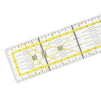 Sewing Ruler, Acrylic Clear Ruler for Sewing, Transparent Quilting for Designing Layout Quilting 5x30cm