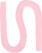 PATIKIL 120pcs Quilling Paper Strips Paper Flowers Quilling Kits 3/8"(10mm) Origami Paper for Adults Beginner Art Craft, 21"(54cm) Light Pink