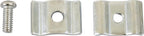Gridwall Joining Clip Connectors for Grid Panels, Powder-Coated or Chrome Plated Steel (Quantity 20) (20, Chrome)