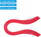 PATIKIL Quilling Strips Paper 600pcs 1.5mm 39cm Origami Paper Quilling Kits for Art DIY Hand Craft Christmas, Rose Red