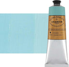 Charvin Extra Fine Oil Paint, Caribbean Blue 150 ml - Triple-Milled, Rich Texture, Poppy Oil-Based, Light-Fast, Handmade, Archival Quality