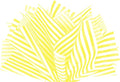 Flexicore Packaging Yellow Pin Stripe Print Gift Wrap Tissue Paper Size: 15 Inch X 20 Inch | Count: 50 Sheets | Color: Yellow Pin Stripe