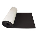 XCEL Foam Roll with Self Adhesive – Black, 60" x 16" x 1/2" Closed Cell Foam Rubber Water Resistant Padding Sheet – Home, Marine, Garage, Auto Insulation & Cosplay (Black, 60" x 16" x 1/2")