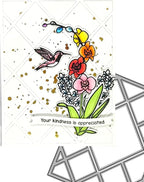 Mvchifay Cutting Dies for Card Making Metal Die-Cuts Scrapbooking Tool Hollow Frame DIY Craft Punch Template Embossing for Paper Album Decor (Style-A)