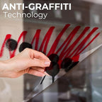 UV 99% VLT 35% Security and Safety 4 Mil Color Window Film Shatterproof Anti Shatter Tempered Glass Film for Home and Office Windows (VLT 35%, 36 in x 20 FT)