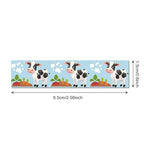 12 Pcs Farm Animals Washi Tape Farm Animals Masking Tape Decorations Farmhouse Cow Sheep Pig Ducks Decorative Paper Sticker for Vintage Journals, Planners, DIY Craft Gift Wrapping