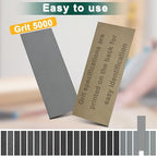 10PCS Sand Paper 5000 Grit Sandpaper Sheets, 9 x 3.6 Inch Wet Dry Sandpaper Sheets, Sand Paper for Metal, Wood Furniture, Automotive and Crafts
