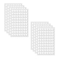 720 Pcs Sticky Tack Poster Stickers, Double Sided Sticky Round Clear Stickers, No Trace Poster Adhesive Putty Removable Waterproof Adhesive Dots for Festival Decoration Sticky Dot (0.31" X 0.51")