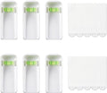 Large Canvas Hangers, 6 Picture Hangers, 10 Large Removable Adhesive Strips, Damage Free Picture Hanging Hooks Heavy Duty, Wall Hangers Without Nails