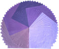 50 Sheets 6 x 6 Inches Natural Fiber Mulberry paper Sheets Square Origami Paper Arts Folding Craft, Decoration Paper, Square Folding Paper for DIY Crafts (Lavender Tone, 6x6 Inch)